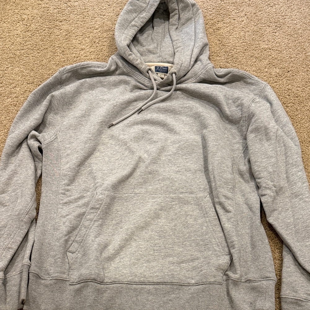 J. Crew Classic Gray Hoodie